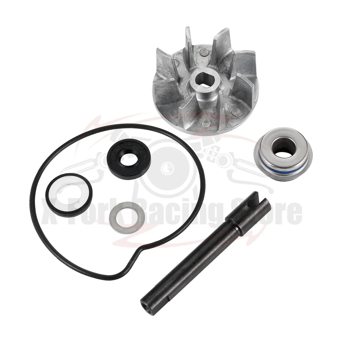 

Ремкомплект водяного насоса для SUZUKI GSX-R GSXR600 GSXR750 2006-2019 17491-01H00-000 17511-01H00-000, уплотнительное кольцо прокладки вала