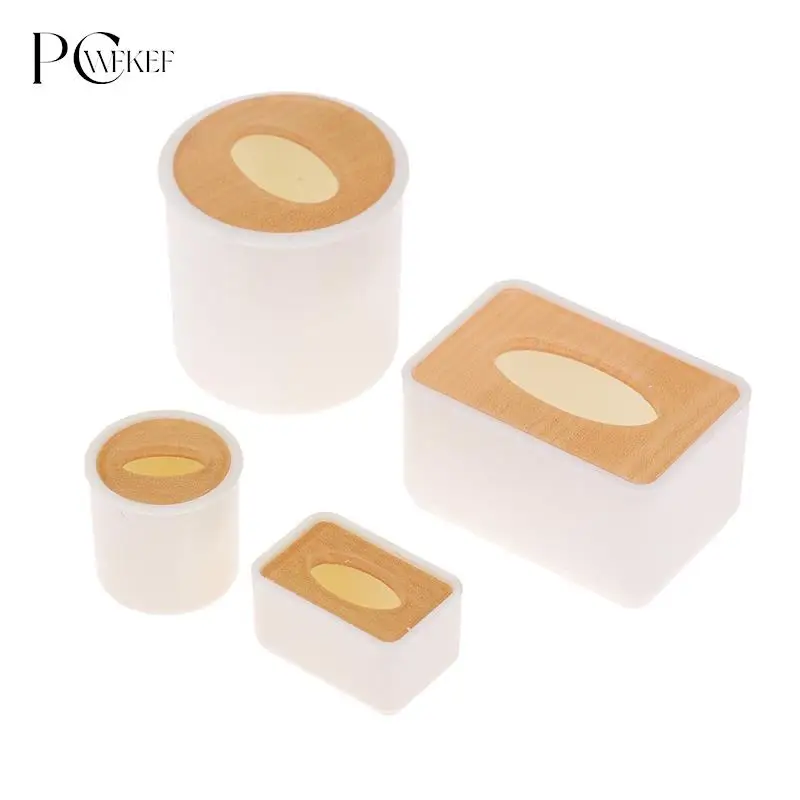 

1/12 Dollhouse Miniature Accessories Mini Tissue Box Simulation Furniture Toy Simulation Furniture Paper Towel Doll House Toy