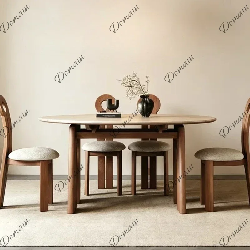BGA Dining Tables And Sets 4 Chairs Pliante Kitcjen Tables Rock Slab Retractable Round Dining Table And Chairs Dual Purpose Fold