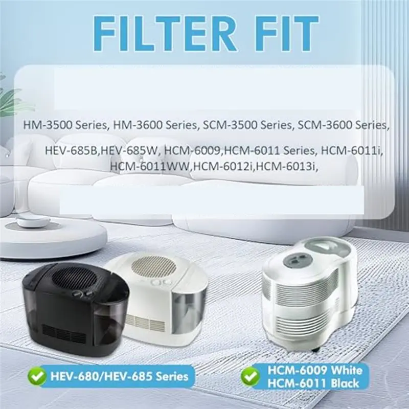 

B06B-для HCM-6009 для HCM-6011 HEV680 HEV685 серии, 2 упаковки HC-14, сменный впитывающий фильтр для увлажнителя