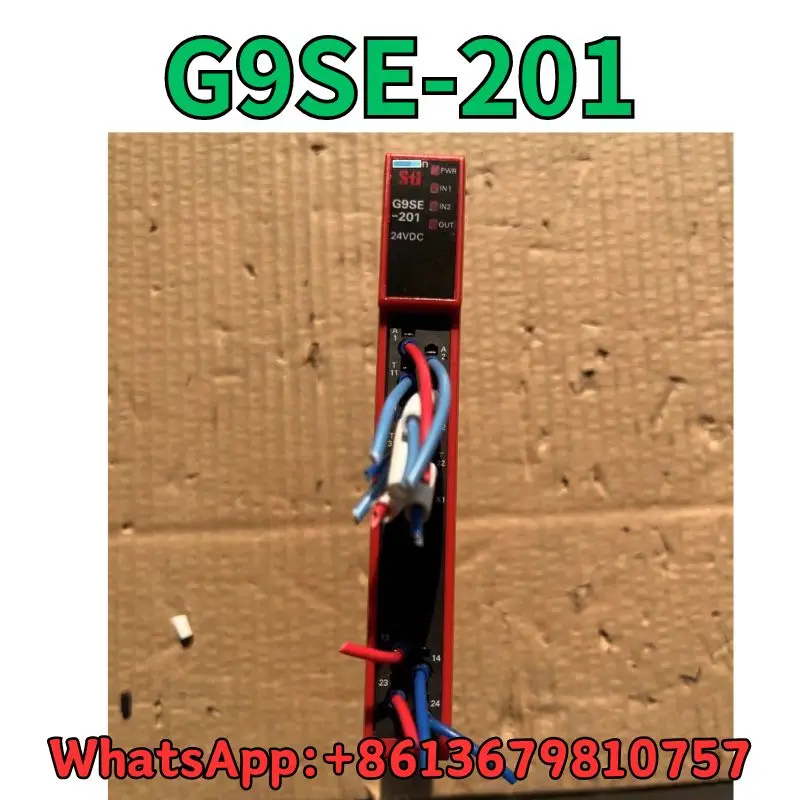 Used Safety relay G9SE-201 test OK Fast Shipping