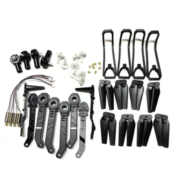 E88 Teng1 E88pro RC Drone S89 Quadcopter Spare Parts Arm Propeller Blade Guard Gears Motor Replacement Accessories