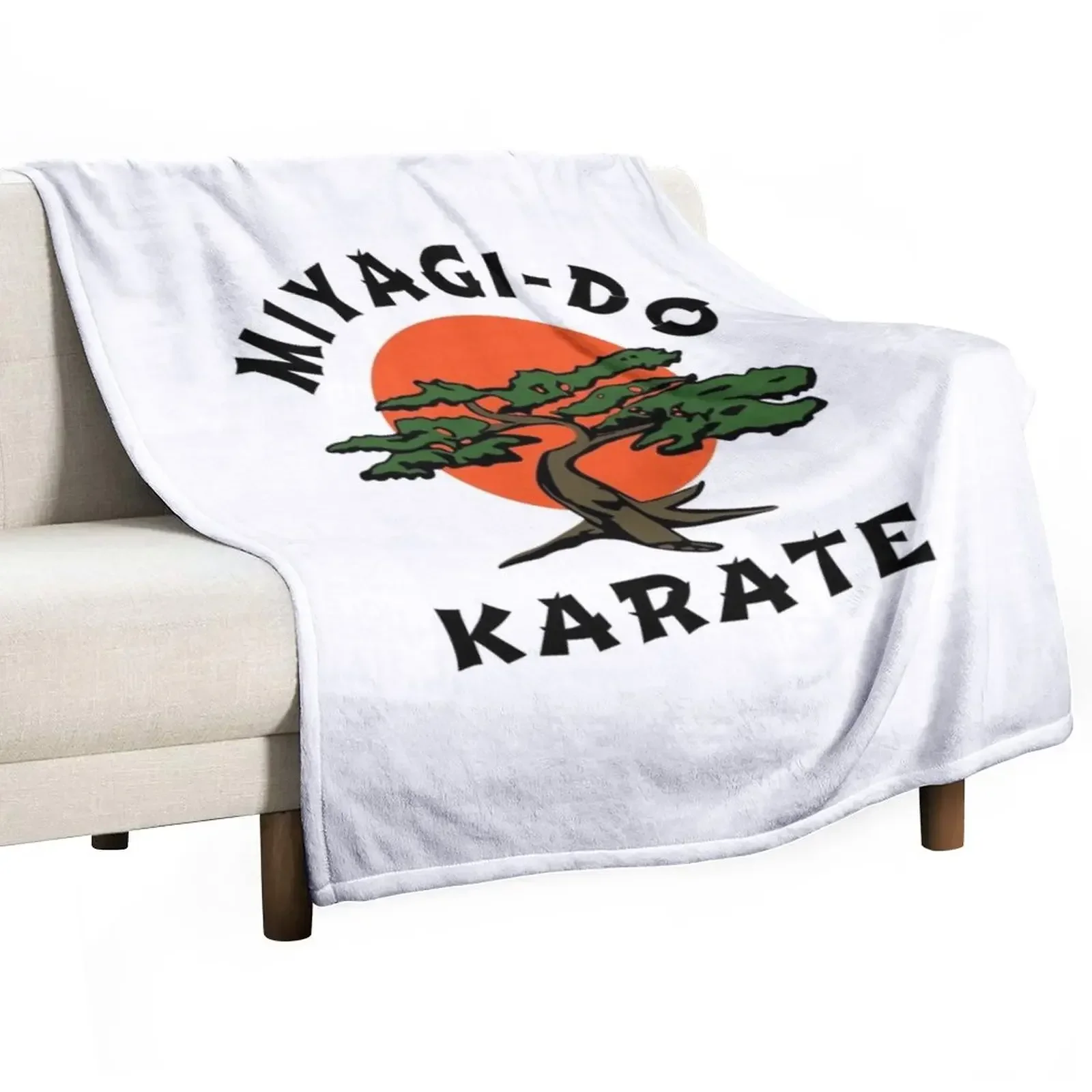 

Miyagi Do - HD Graphic - Professionally Designed Throw Blanket Flannel Giant Sofa halloween Blankets