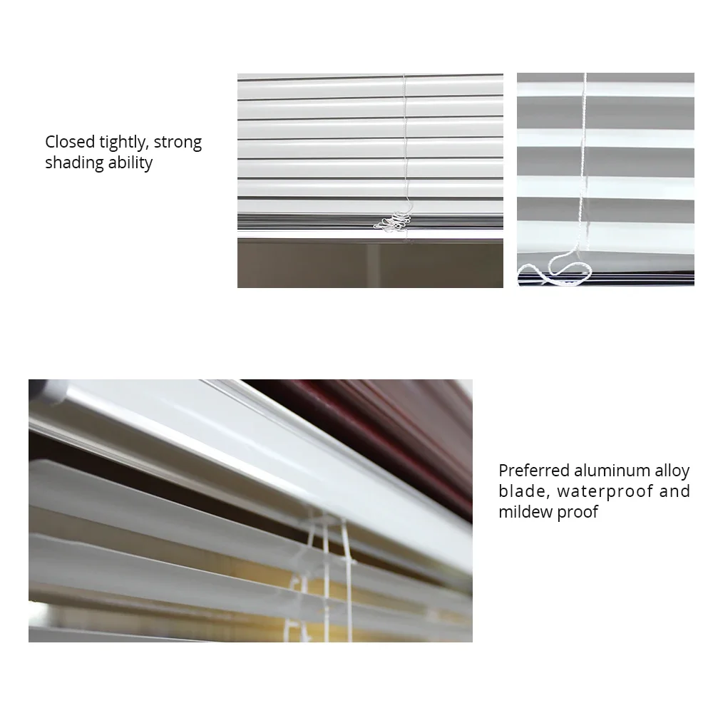 Zemismart Tuya WiFi Electric Aluminum Blinds White Venetian Blind Waterproof Shutter Alexa Google Home Smart Life Control