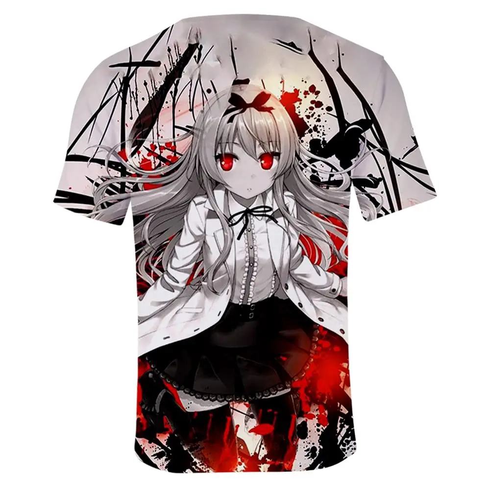 2022 Arifureta from Commonplace to World\'s Strongest Tshirt Anime O-Neck Cosplay Short Sleeve Tee Clothes