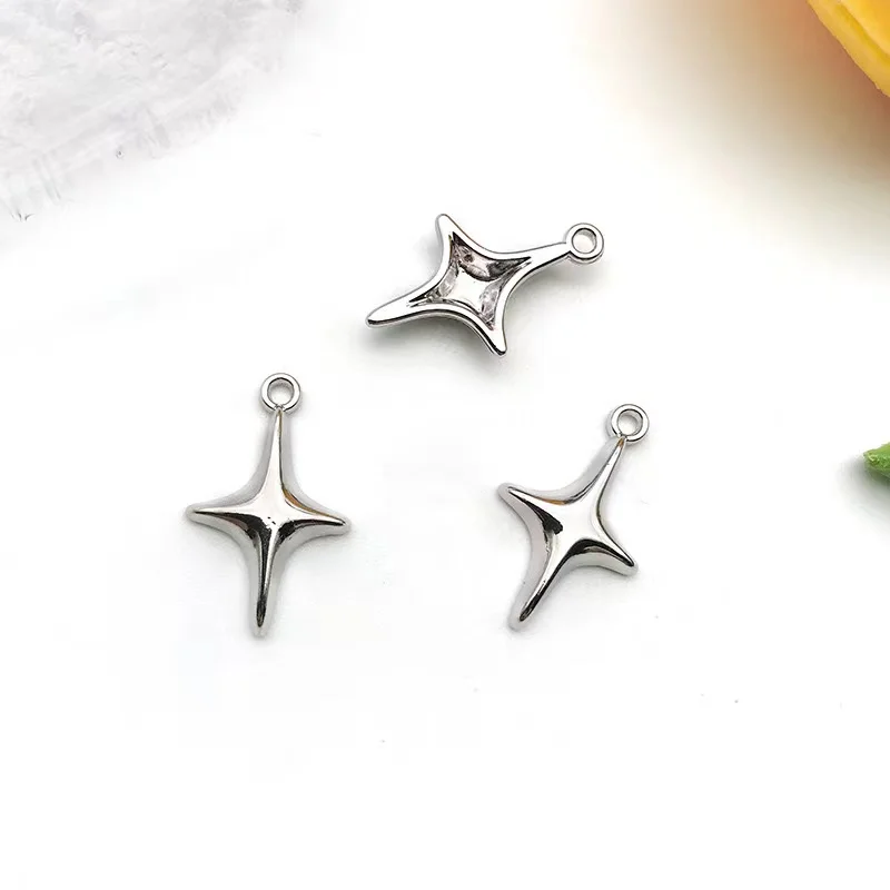 

30Pcs Stars Enamel Charms Meteor Alloy Pendant for Jewelry Findings Making Handmade Earrings Bracelet Necklace Diy Accessories