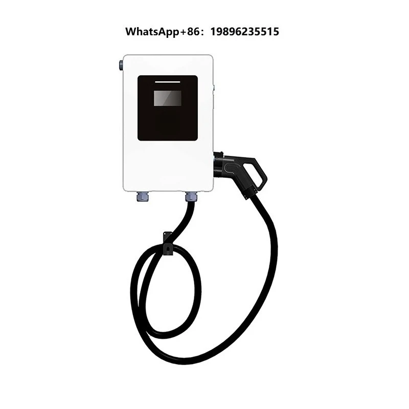 Manufacturer Single  20KW Wall Mounted DC CCS1 CCS2 400v Ev Fast Charger Electric Car Charger Station Charging Pile