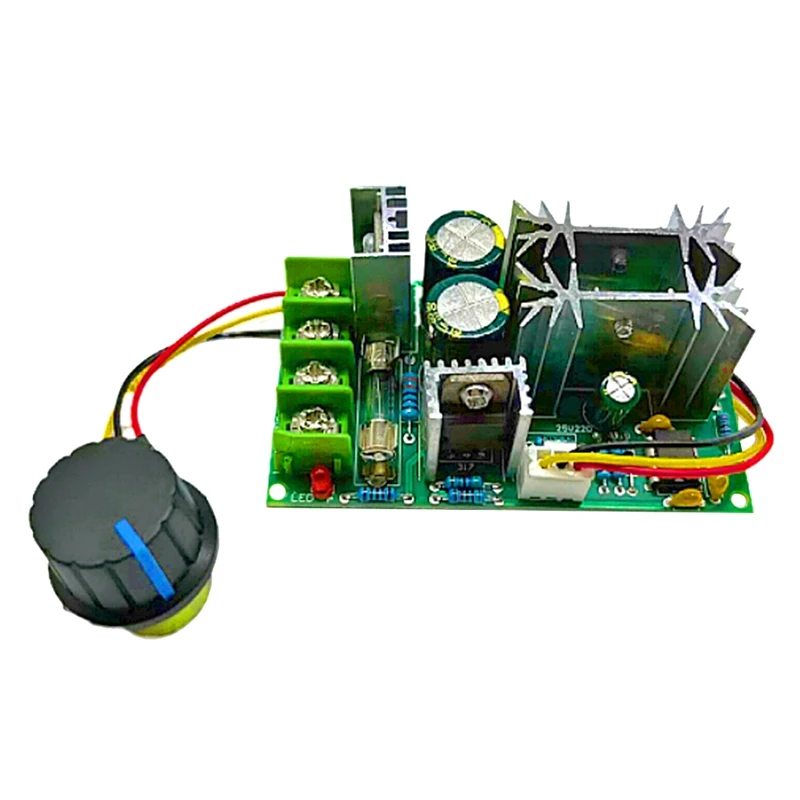 1 PCS DC Motor Speed Controller Stepless Speed Regulation Pulse Width PWM Controller DC 12V 24V 36V 48V 20A