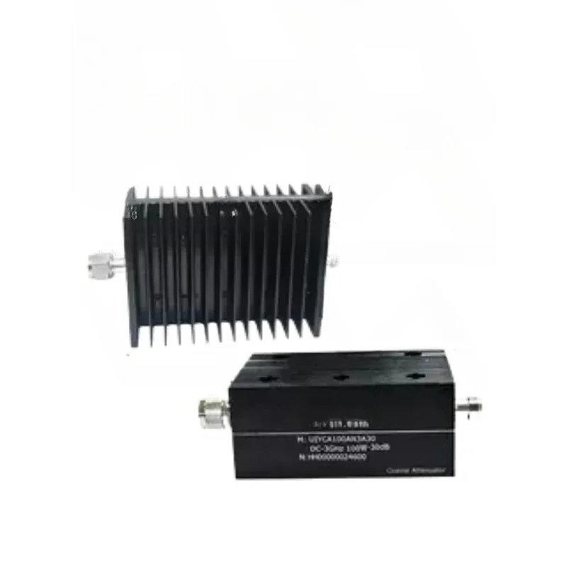 High Power 200W,N RF Coaxial Fixed Attenuators-3GHz,1,3,6,10,15,20,30,40,50DB,Male In And Female Out