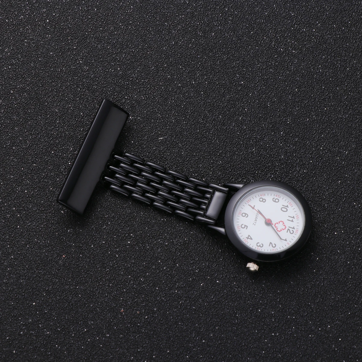 

Alloy Mount Watch Nurse Black Fob Watches for Nurses Medical Hanging Pin Ladies
