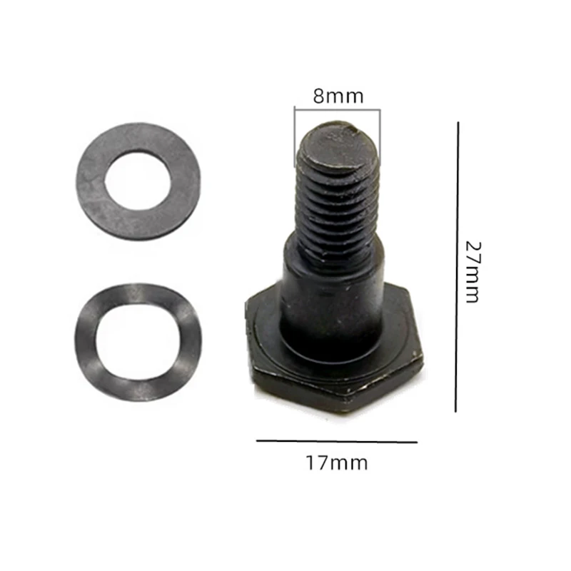 3pcs/set Replacement Clutch Bolt With Washer For Gasoline Brush Cutter Clutch 43CC 49CC 52CC