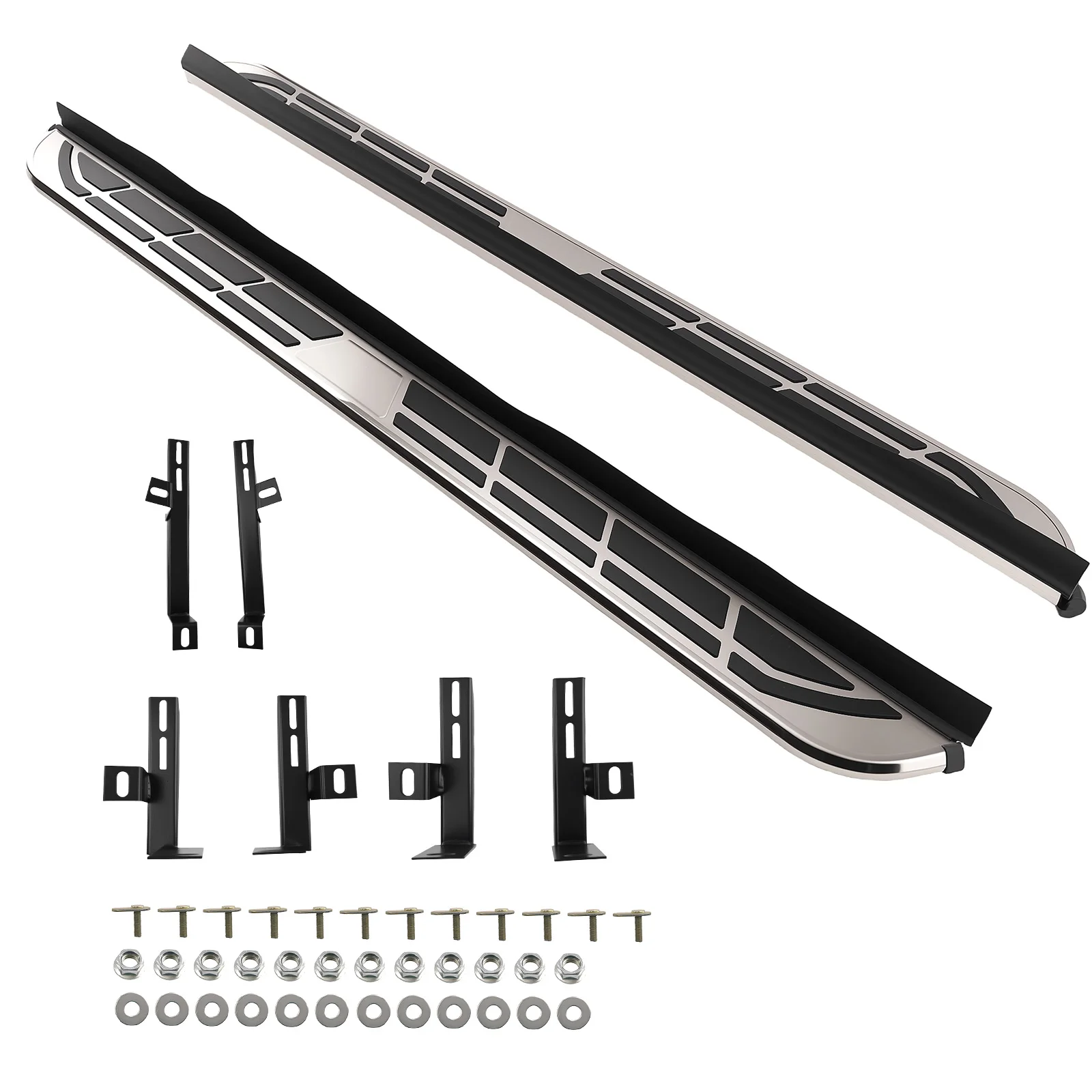 Side Step Bars Running Boards for Infiniti JX35 QX60 2013-2021 Anti-Slip Nerf Bars Heavy Duty Side Steps Running Boards