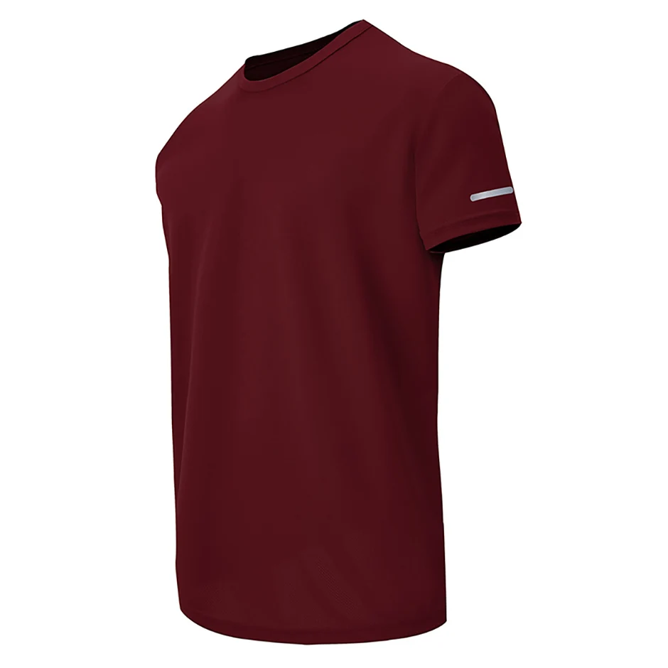 2/4/6-teiliges Four Seasons Herren-T-Shirt in einfarbiger Farbe mit Rundhalsausschnitt und kurzen Ärmeln und bedruckten Bündchen, Jugend-Sport- und Freizeitmode-T-Shirt – Detail 15