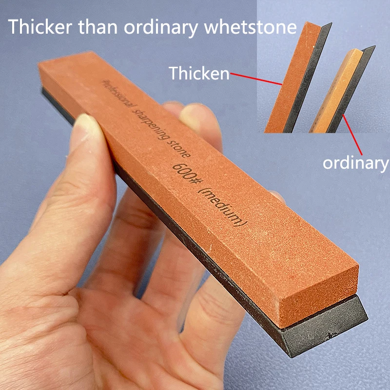 60-3000# Thickened Whetstone Sharpener Kitchen Sharpening System Quick Sharpening Professional Sharpening Whetstone Household