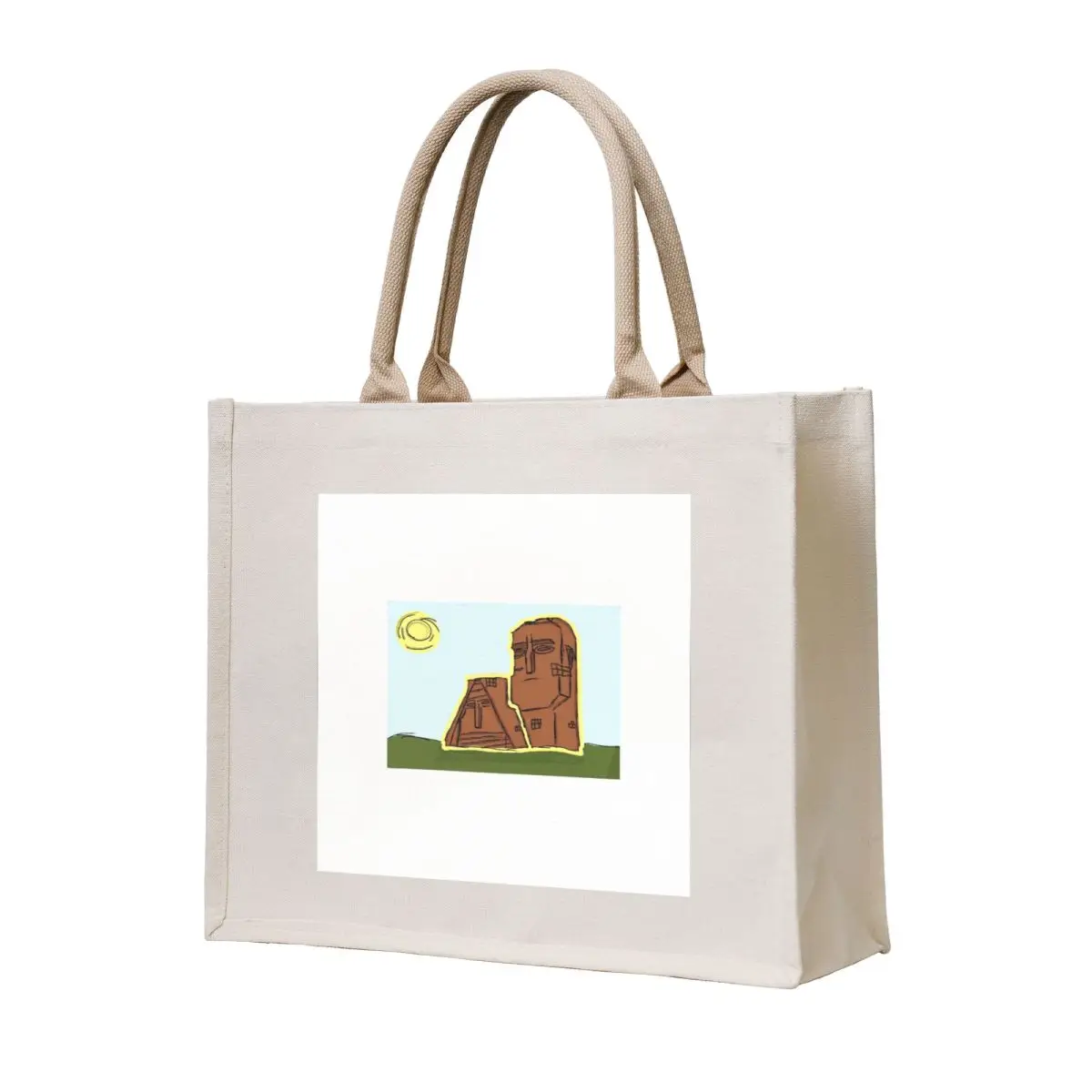 

Mammeeg and Babbeeg monument Tote Bag Women's bags tote bags cloth bags Fabric bag custom