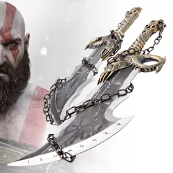 Espada God of War 4 de 45cm, Kratos, arma de utilería de Cosplay, hoja de Athena de PU, espada del Caos, fantasma Real, leviatán, hacha, Katana japonesa, juguete para regalo