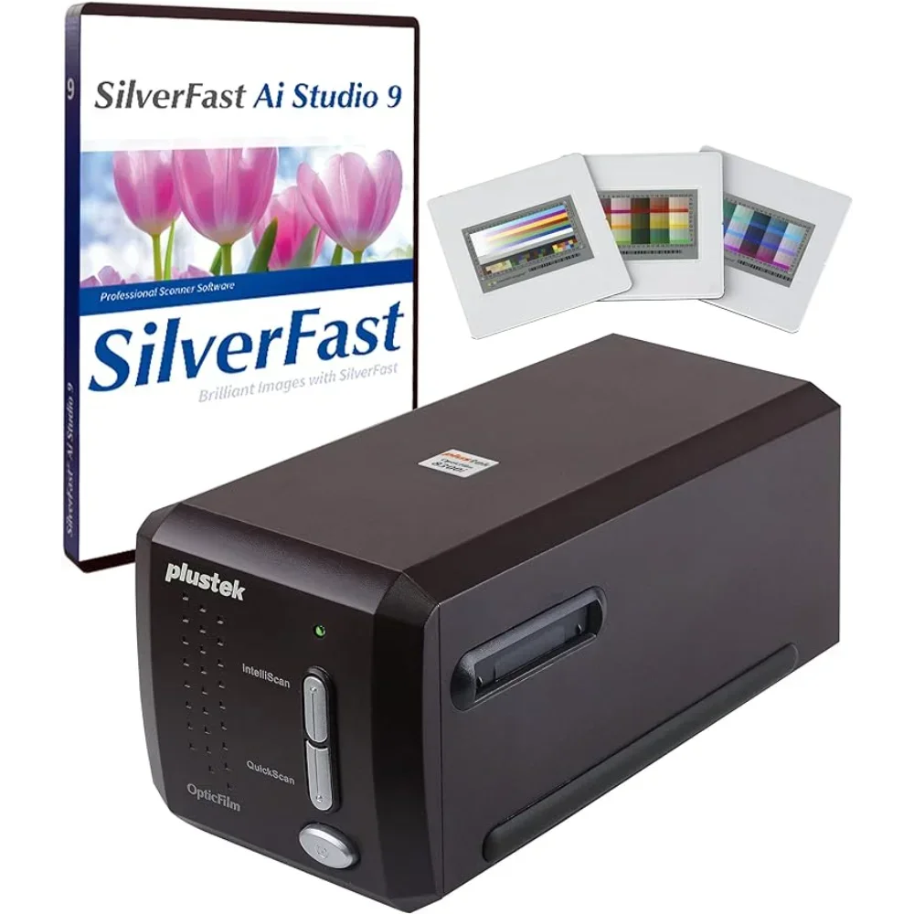 

For 8300i Ai Film Scanner -Converts 35mm Film & Slide into Digital, Bundle SilverFast Ai Studio 9 + QuickScan Plus