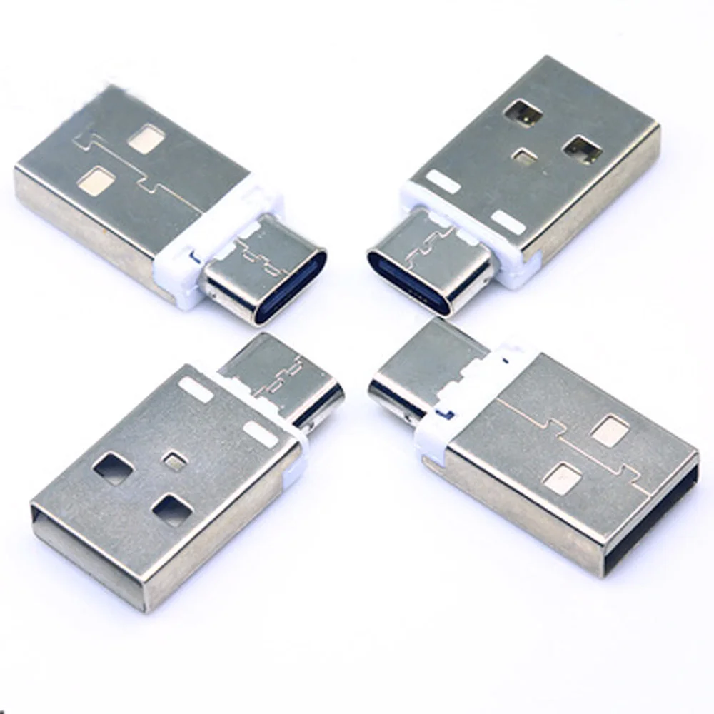 1pcs USB A Type Male To USB 3.1 Female OTG Adapter PD fast  Charging Converter USB to Type-C Plug USB C Connector Accessory image 3
