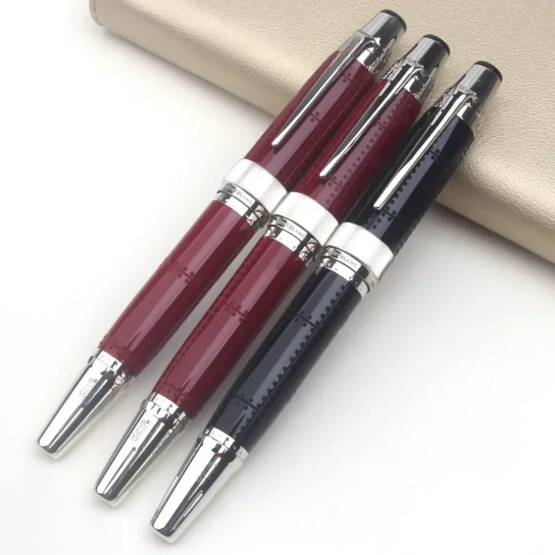 مجموعة قلم حبر جاف MB Antoine De Saint-Exupery رولربال أزرق أسود أحمر كتابة حبر معدني كامل للأعمال