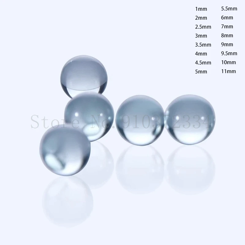 1000pcs/2000pcs High Precision 1mm-11mm Glass Boiling Bead Ball Liquid Heating Anti-splash for LAB Experiment