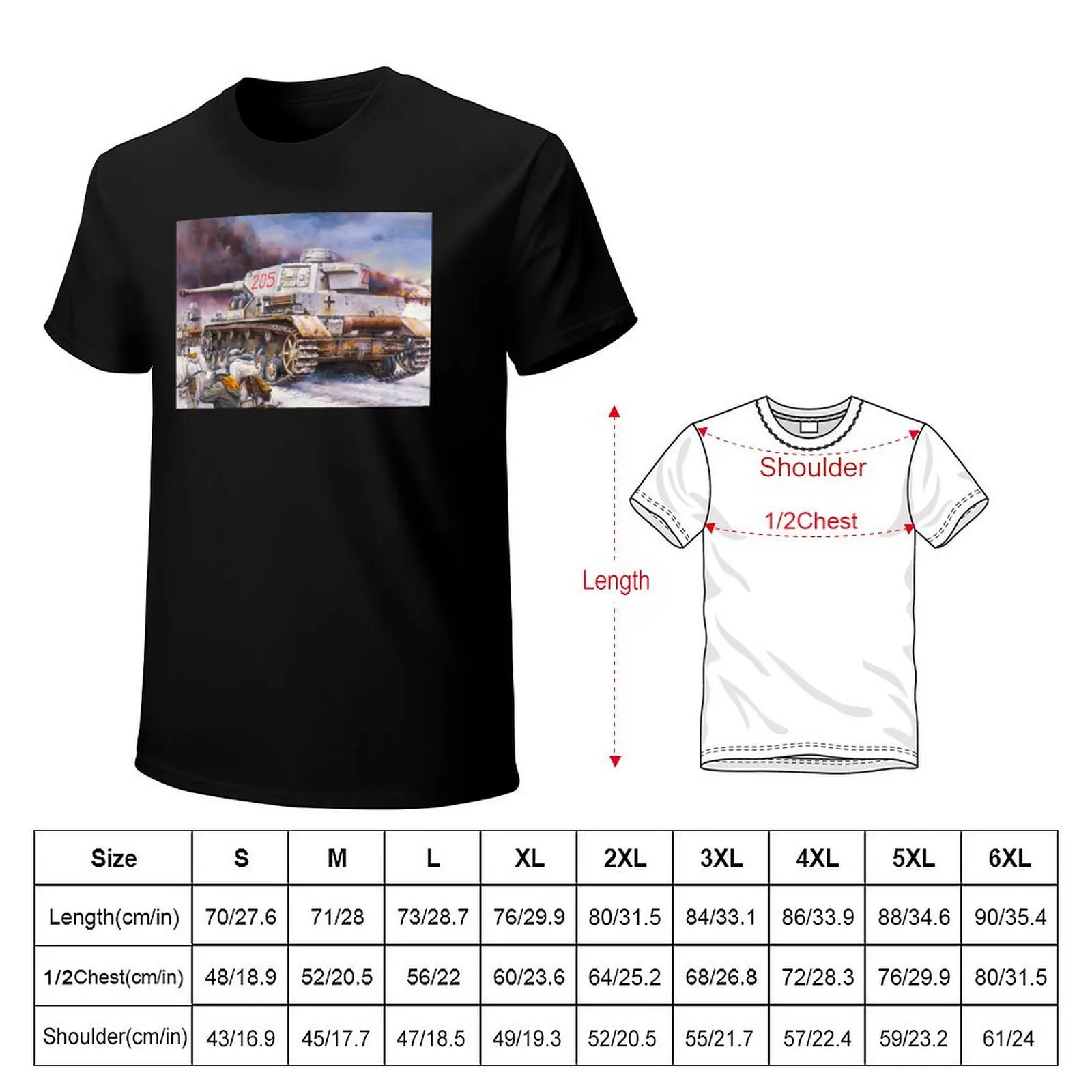 Panzer Mark IV T-Shirt Comfortable Work Wear Tee