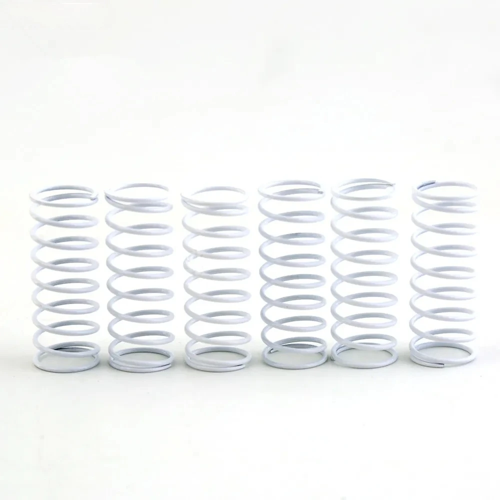 6 قطعة نوابض الصدمات المعدنية ضغط 40*16 مللي متر ل 1/10 RC سيارة Tamiya XV01 XV02 WR02 GF01 G601 TD4 TRF501X ترقية أجزاء