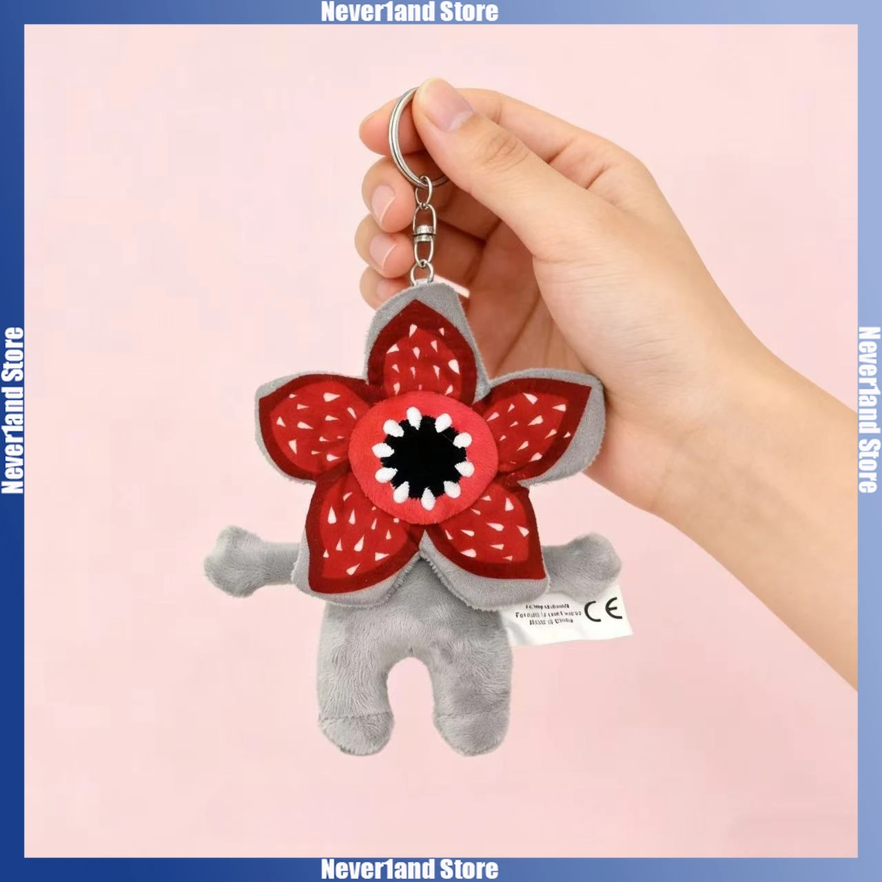 13 cm Personaggi del gioco dei cartoni animati Ciondolo in peluche Simpatico portachiavi Demogorgon Decorazione borsa Regali periferici anime per ragazze dei ragazzi