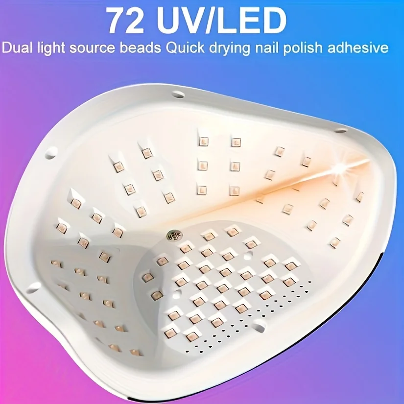 Sun X22 UV LED Lamp For Nail Manicure 72 LEDS Professional Gel Polish Drying Lamps With Timer Auto Sensor Equipment Tools