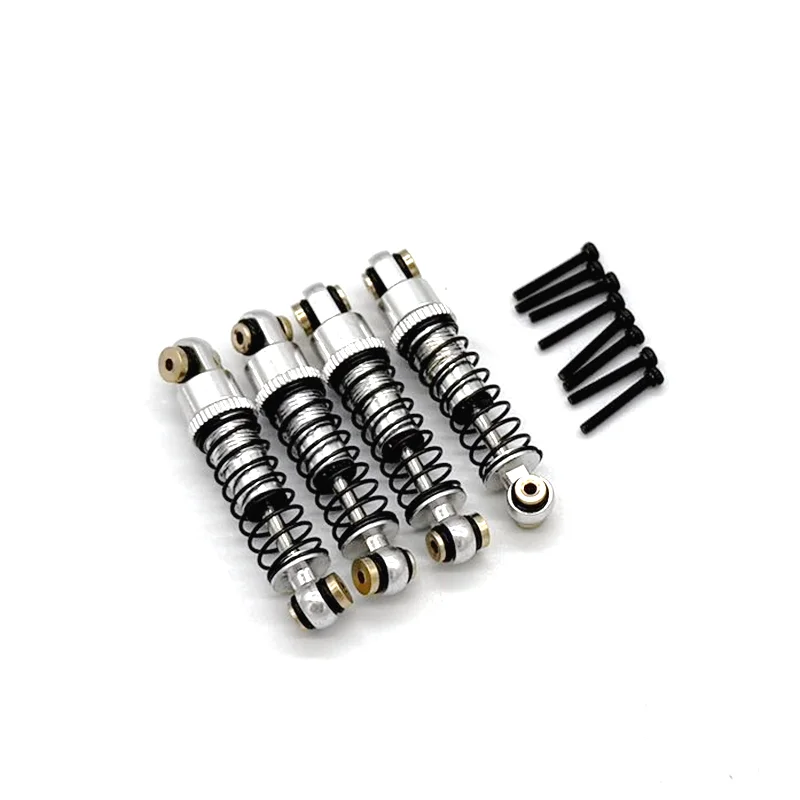 메탈 FMS FCX24M 1/24 스케일 랜드로버 디스커버리 D90 D110 타코마 RC 유압 쇼크 업소버 부품