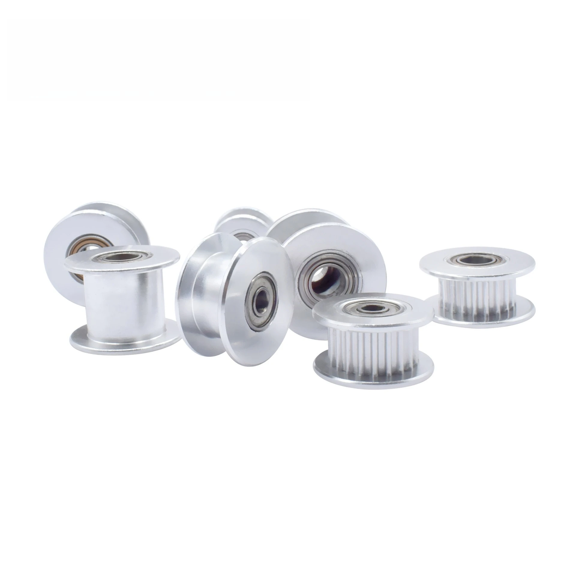 

Аксессуары для 3D-принтеров, натяжной ролик 2GT, синхронное колесо с 20 зубьями и 16 зубьями, синхронный шкив H-типа, пассивное колесо 6 мм/10 мм