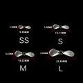 20Pcs Silver SS
