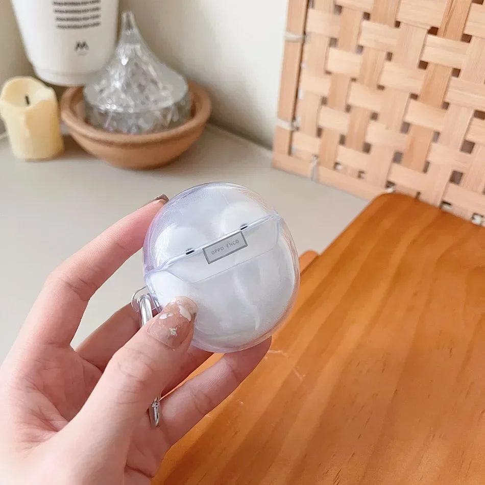 Чехлы для OPPO Enco Air3 чехол мультяшный астронавт/цветной цветок прозрачный силиконовый чехол для наушников для OPPO Enco Air 3