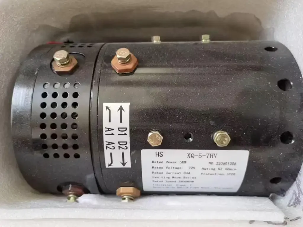HotWith Speed Sensor XQ-5-7HV 72V 5KW  Used in 4-wheel  Electric Utility Vehicles