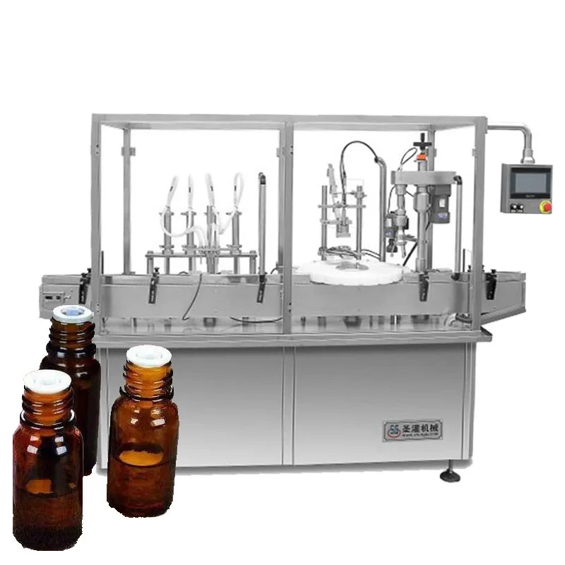 Spray Filling Capping Machine For Essential oil  Perfume Liquid Filling Machine  Drops Filling Machine