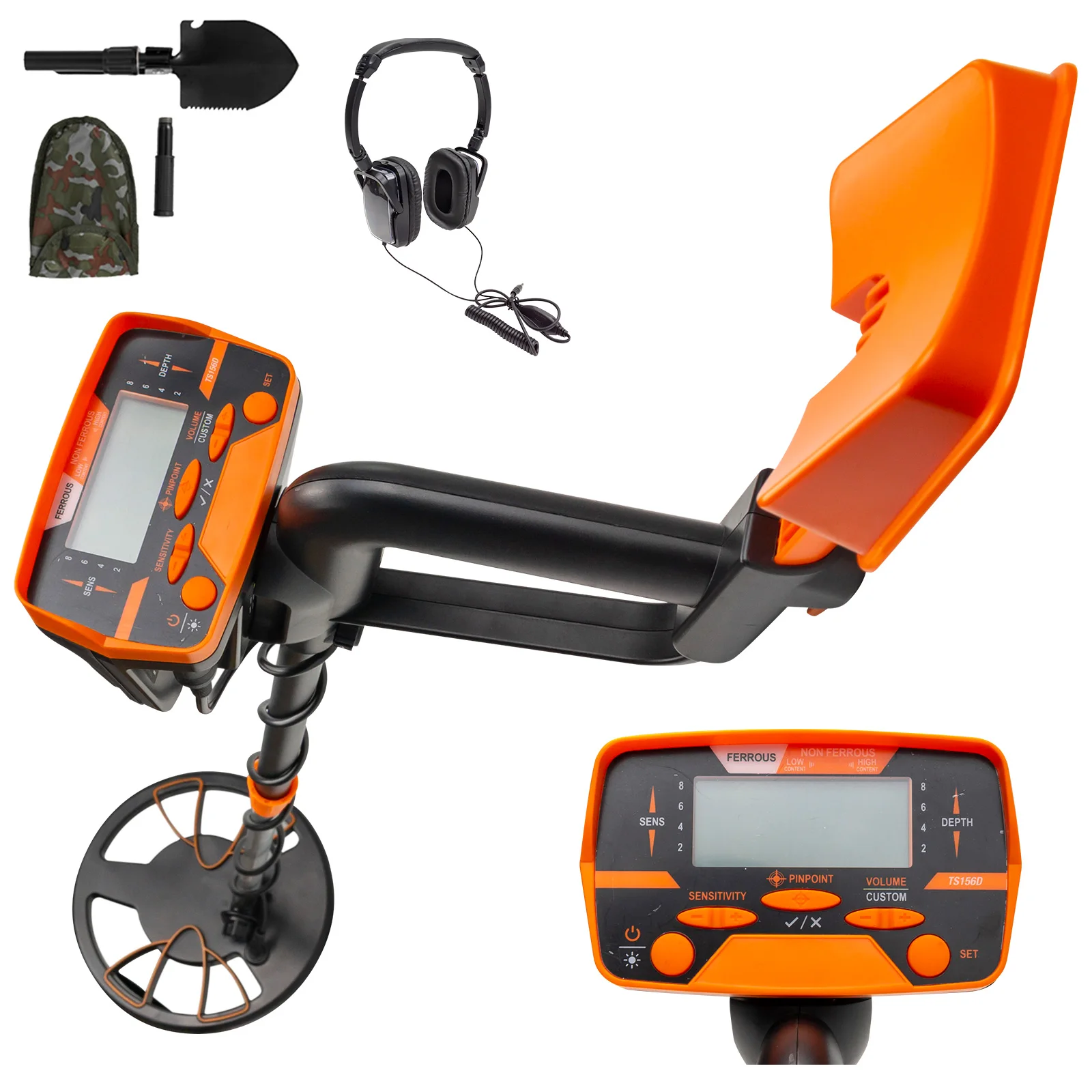 VEVOR Metal Detector 3010 Waterproof Disc Metal detectors Underwater Underground High Accuracy LCD Display Metal Detector