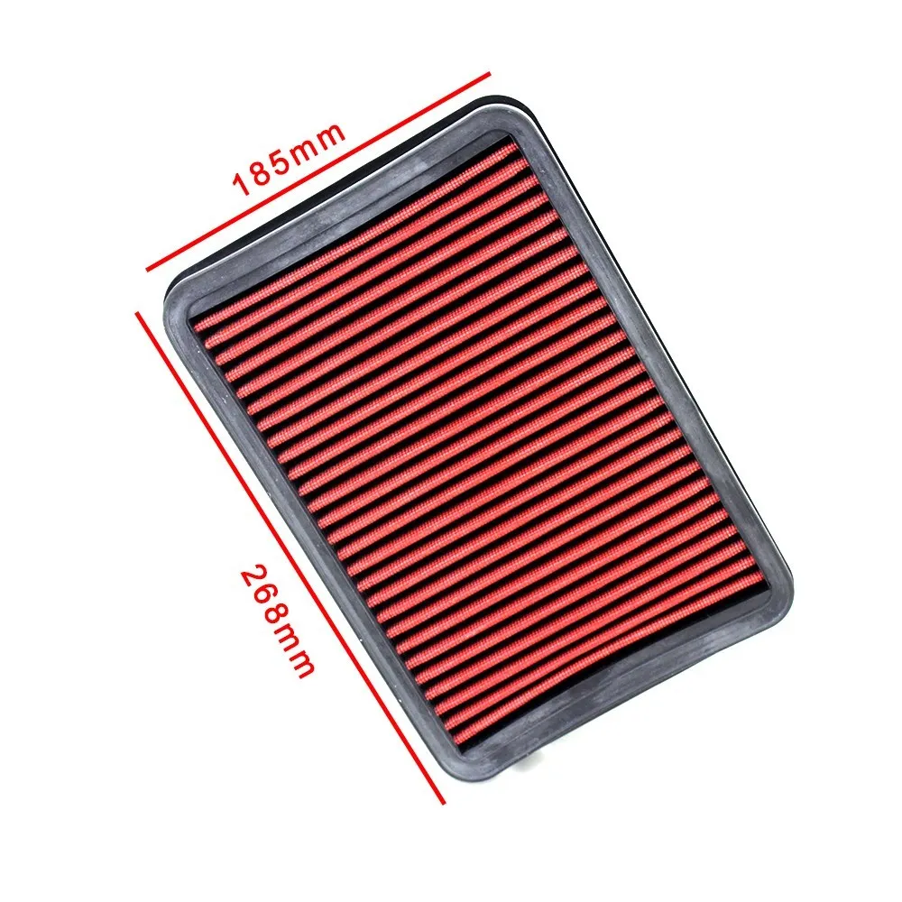 Replacement High Flow Air Filter Fits MITSUBISHI LANCER OUTLANDER ASX Peugeot Citroen OEM1500A023 1500A086 1500A190 Cold Intake