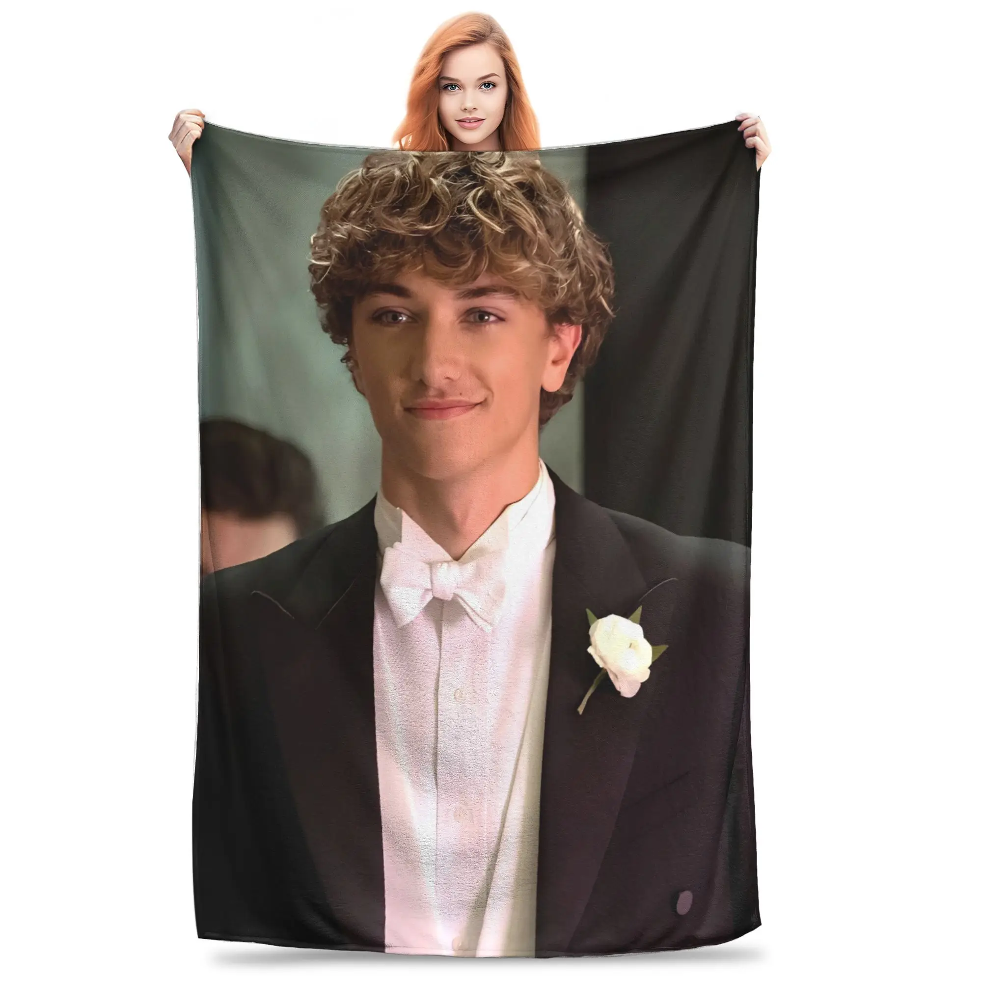 Jeremiah Fisher The Summer I Turned Pretty Warm Soft Blanket  Girls Boys Plush Throw Blanket Couch Chair Flannel Sofa Bed Cover