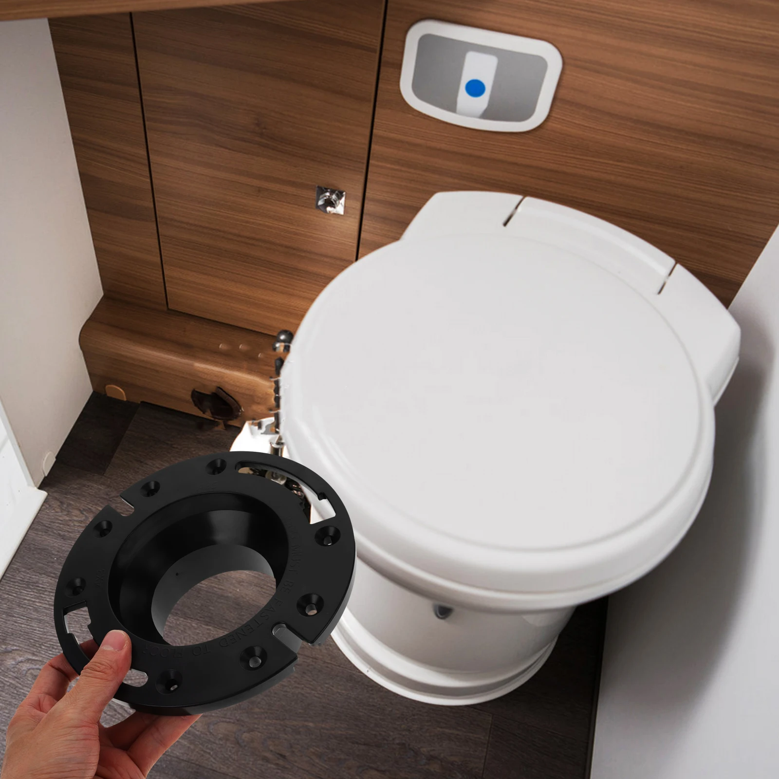 

Leakproof RV For Bathroom Toilet Bowl Installation Kit Superior Sealing Performance Accessory