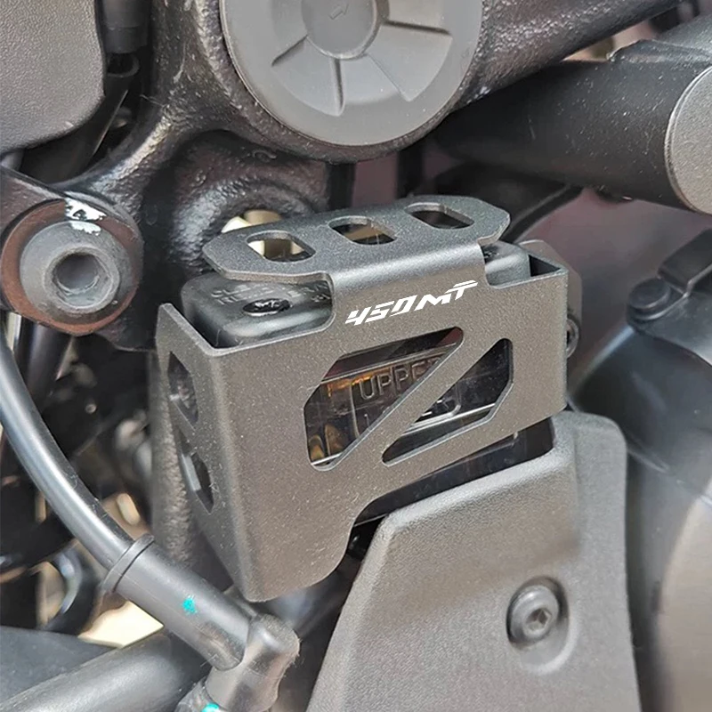 For CFMOTO CF MOTO CF450MT 450MT 450 MT MT450 2024 2025 Accessories Motorcycle Rear Brake Fluid Reservoir Guard Cover Protector