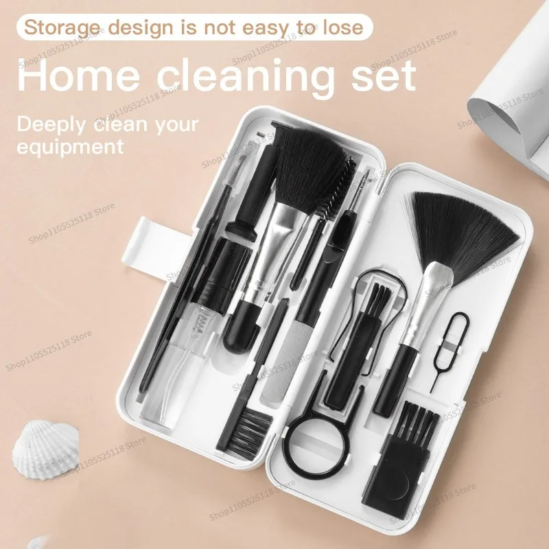 For Keyboard Brush Headphone Pen Mobile Phone Laptop Screen Cleaner Digital Cleaning Kit Portable Multifunctional