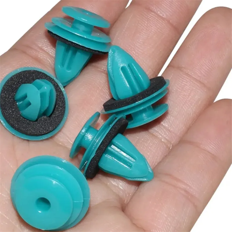 

20/30/50Pcs Green Nylon Vehicle Bumper Door Buckle Car Interior Accessory Perfect for Vehicle Protection