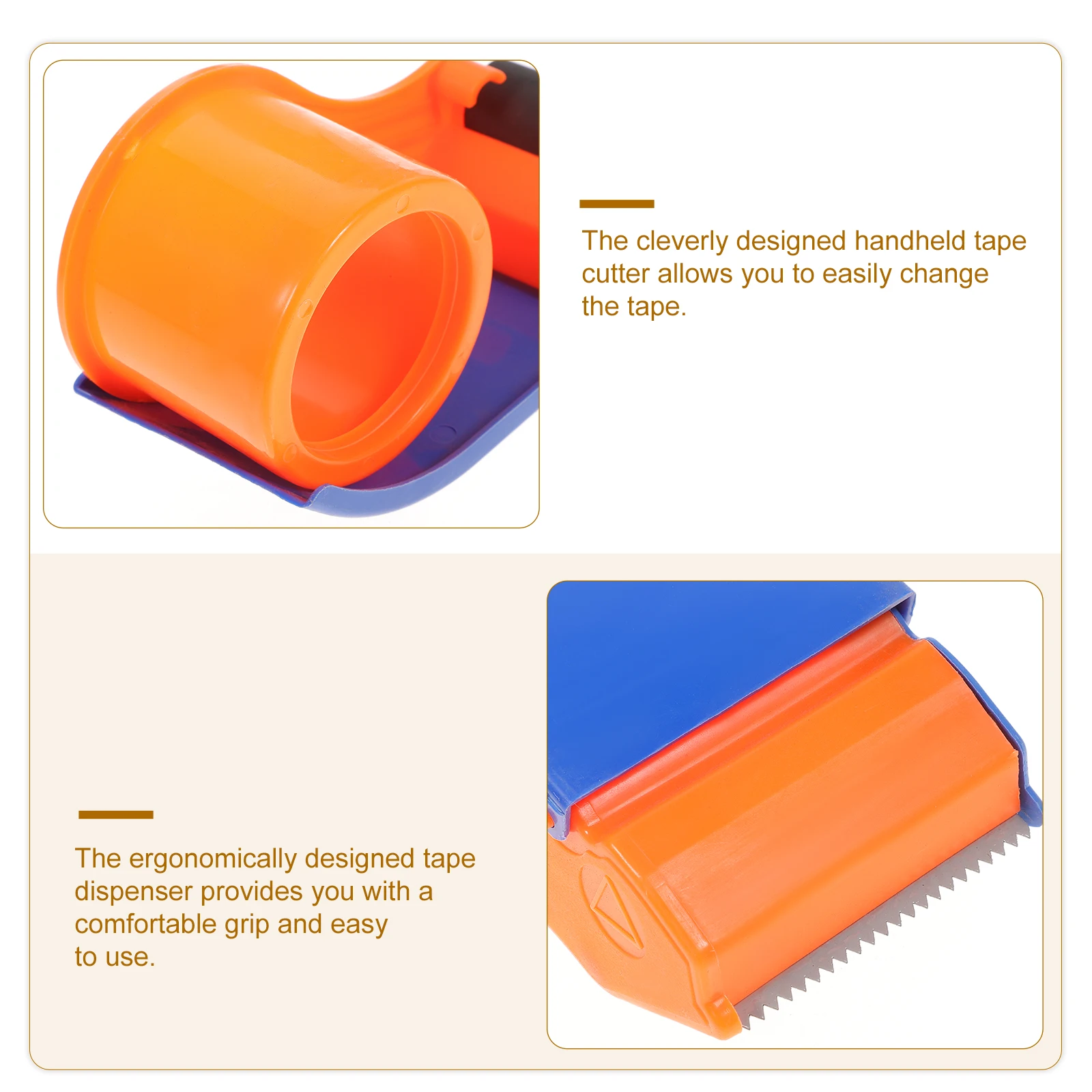 

2Pcs HeartShaped Flower Packing Box Sealing Device Gift Storage Box Tape Dispenser Plastic Handheld Stable Base