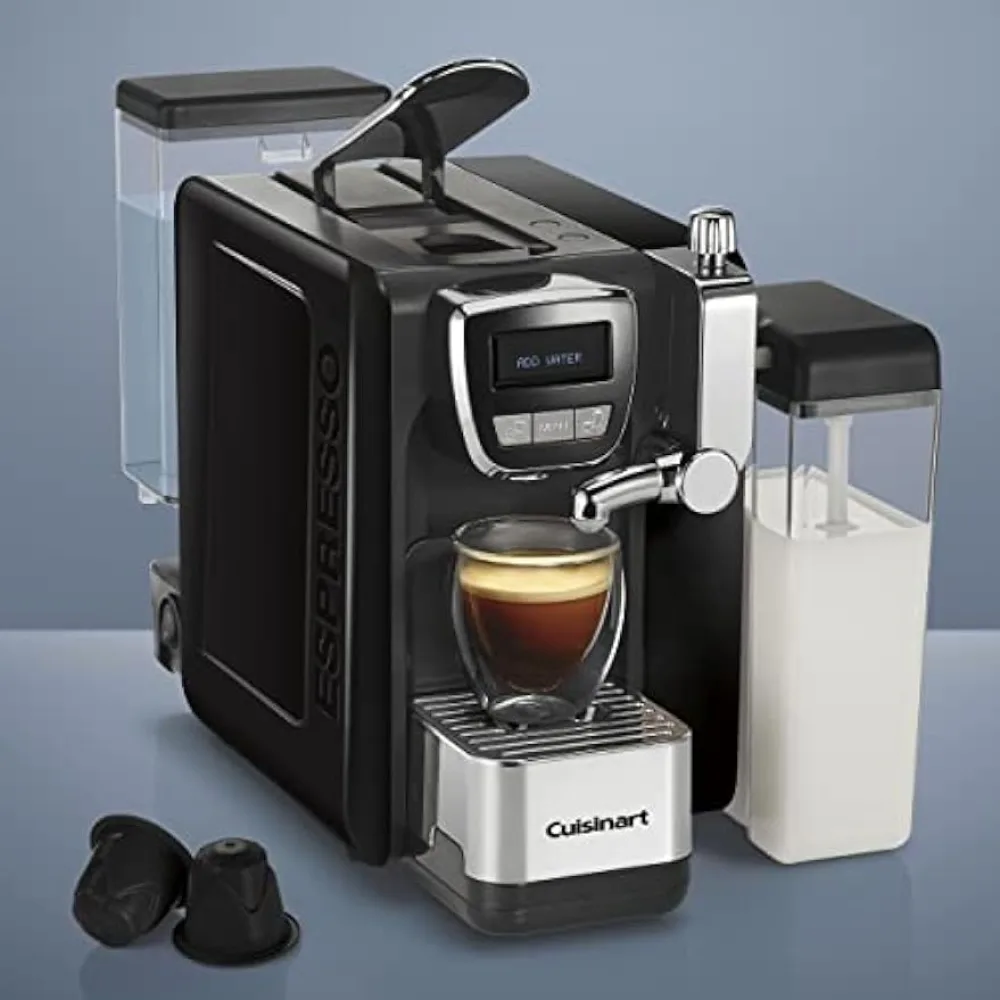 

2023 New Espresso, Cappuccino & Latte Machine, Fully Programmable, Single & Double Serve, EM-25