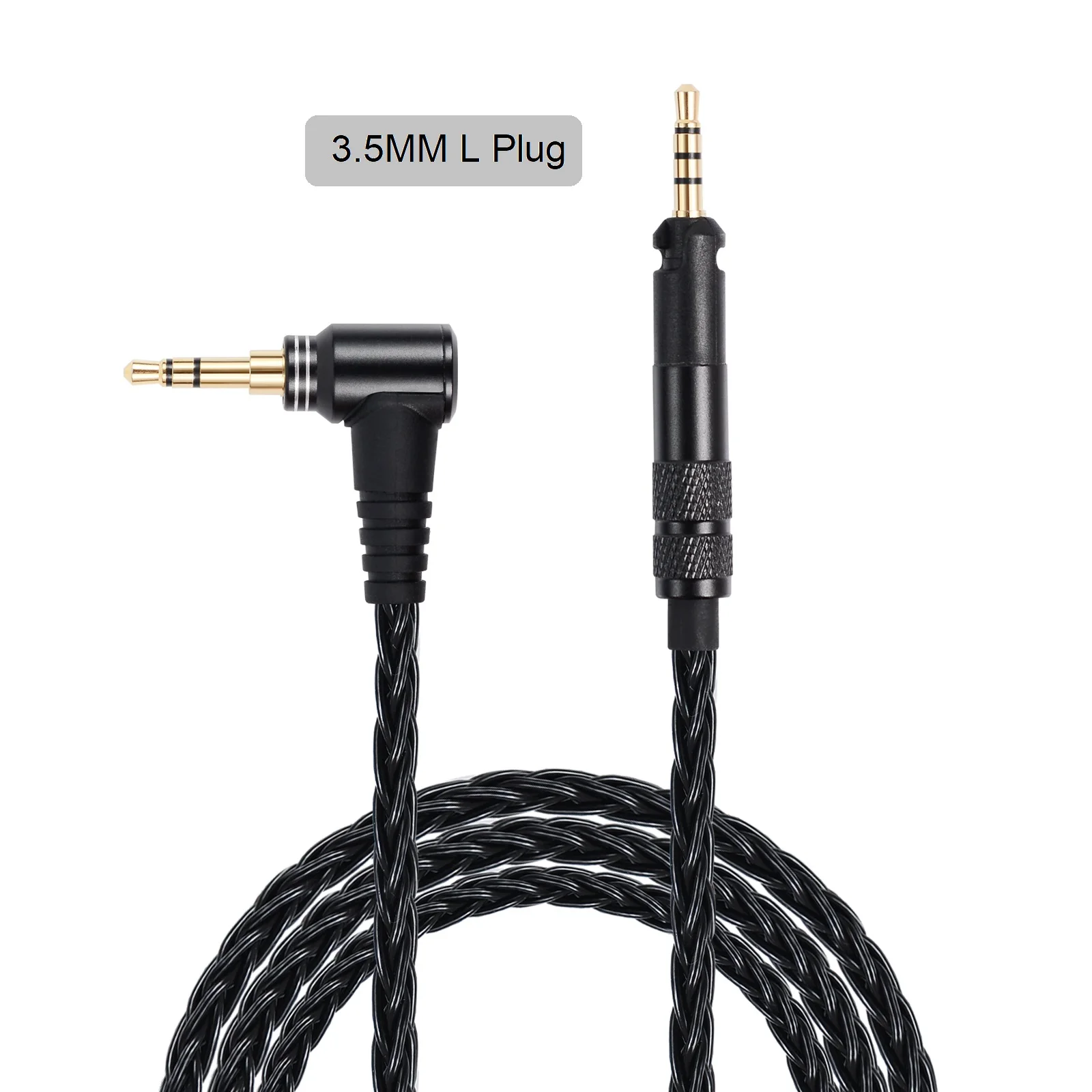 Koceta Ezüst plated Garas 3.5 4.4 Helyettesítés headse Kábel számára sennheiser HD598 HD560S HD558 HD518 HD599 m50x m40x m70x m60x