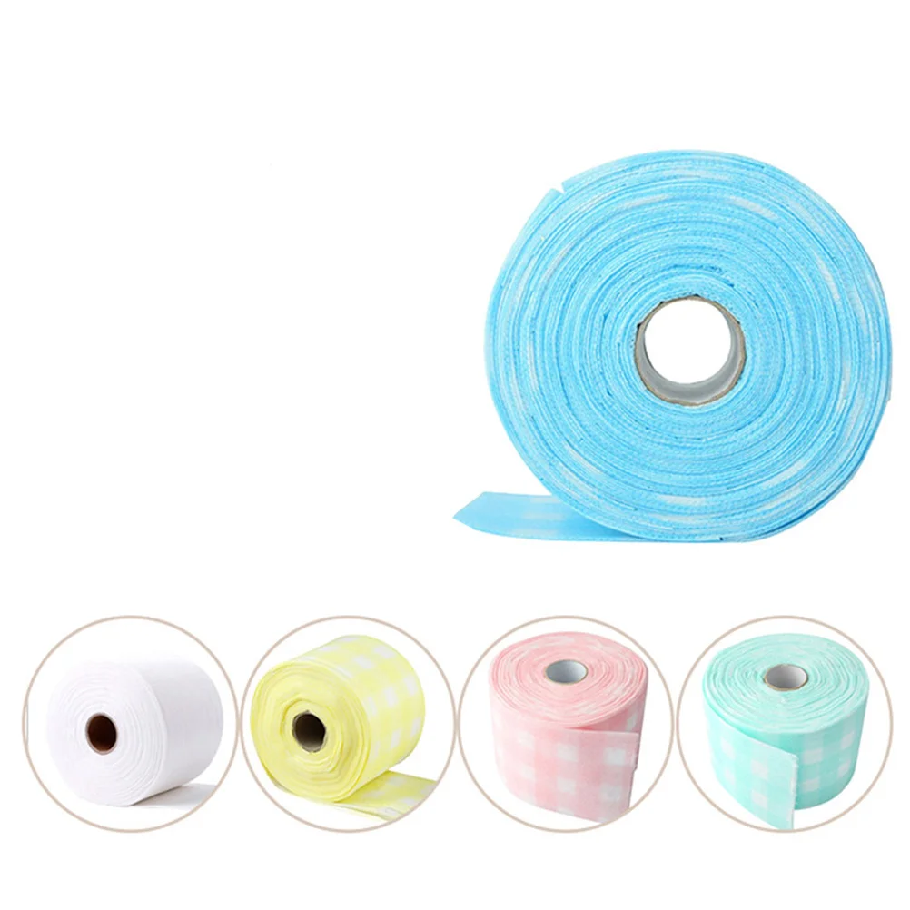 

3 Rolls Nail Polish Remover Towels Premium Non-Woven Soft Strong Absorbent Disposable Open Top Design Easy Use