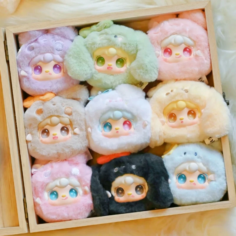 Yooki oxigênio bonito coelho série caixa cega saco pingente decorações de moda bonito bonecas decorativas presente da menina brinquedo colecionável