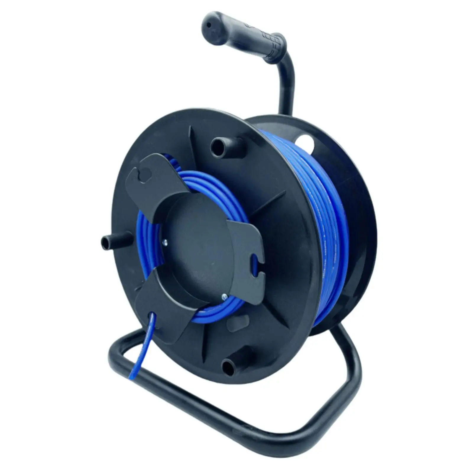 

Plastic Cord Reel Portable Cable Winding Organizer with Durable Handle for Home Electrical Storage