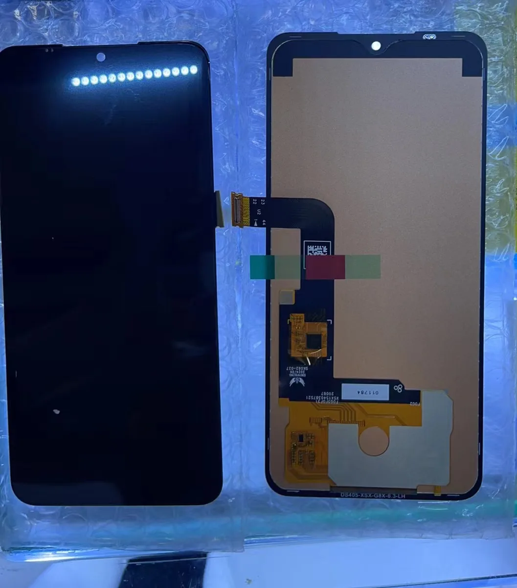 Tested AMOLED LCD Screen For LG G8X G V50S ThinQ LCD Display With Frame Touch Screen Digitizer For LG G8X LCD Replacement