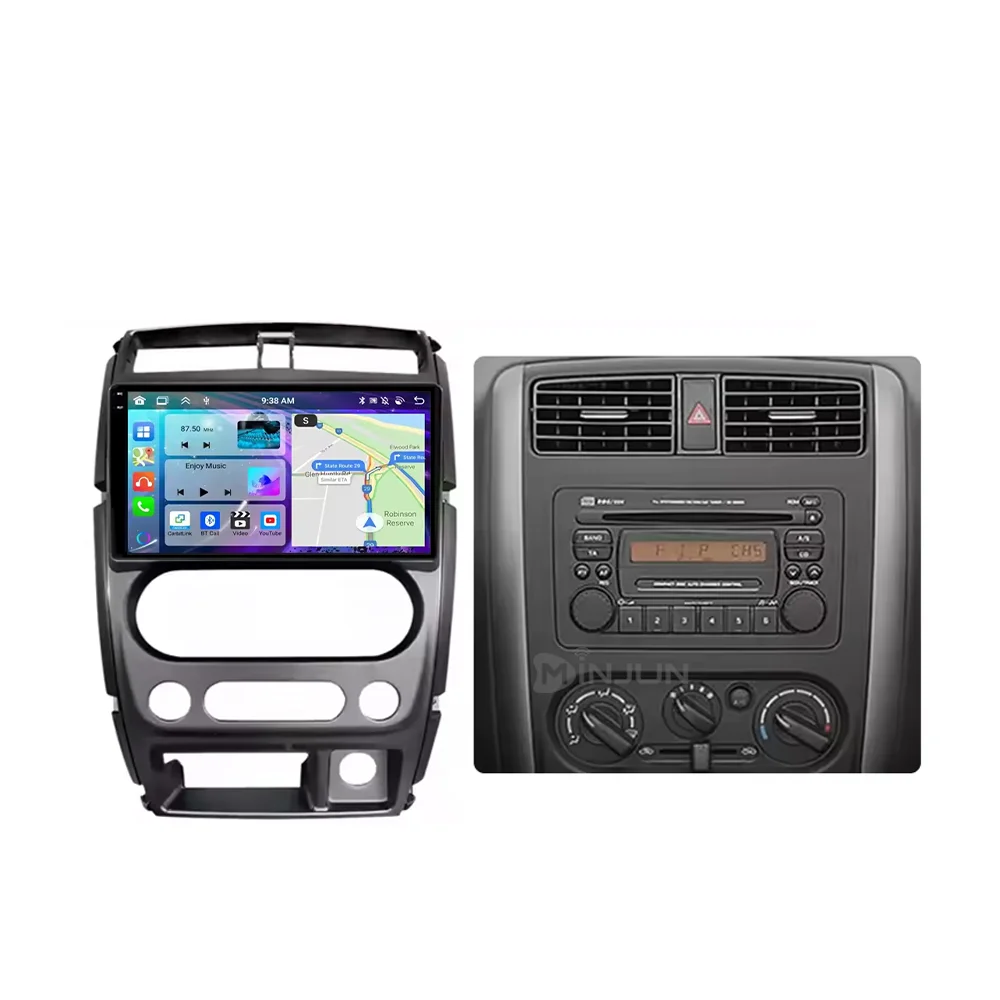 Picture 3: Android 16 For Suzuki Jimny 3 2005-2019 Wireless CarPlay for Apple Android Auto Car Radio GPS QLED RDS 8Core Multimedia Stereo