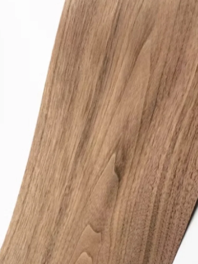 Natural Black Walnut Leather Speaker Veneer Marquetry Veneer Material L: 2.5-3Meters/pcs Width: 25cm T: 0.4-0.5mm